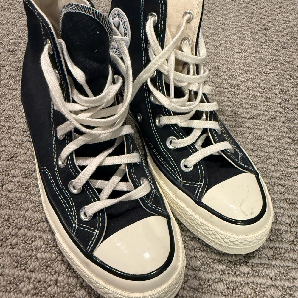 Converse Classic Black and White High-Tops